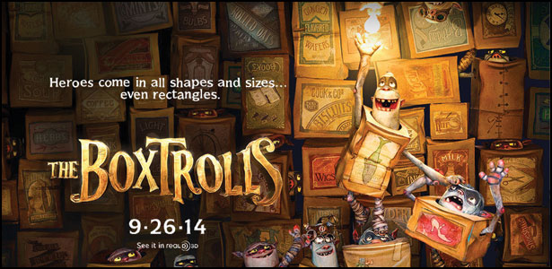 Teaser-Trailer του Animated “The Boxtrolls” Teaser-Trailer του Animated "The Boxtrolls"
