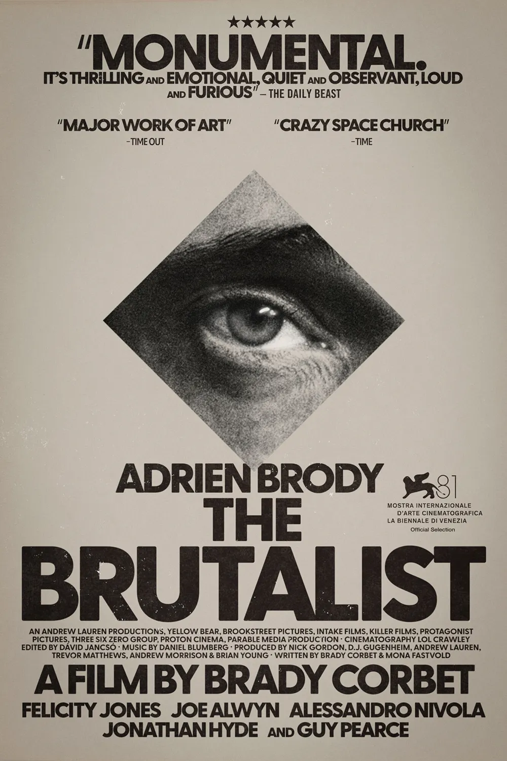 Νέο Trailer Από Το "The Brutalist"
